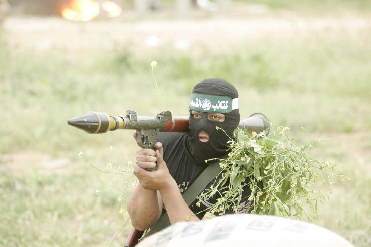 Hamas Fighter with Yasin RPG
