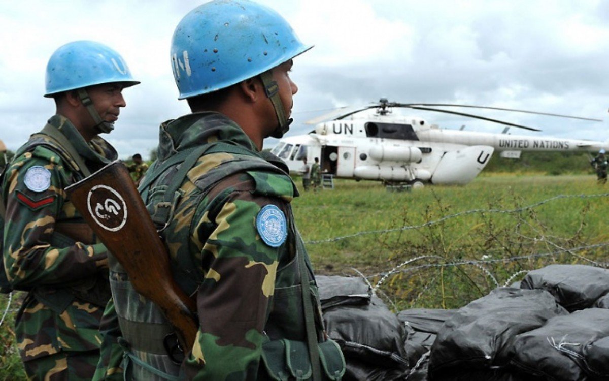 Bangladeshi Peacekeepers at UN